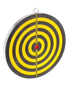 Cible fléchettes double face