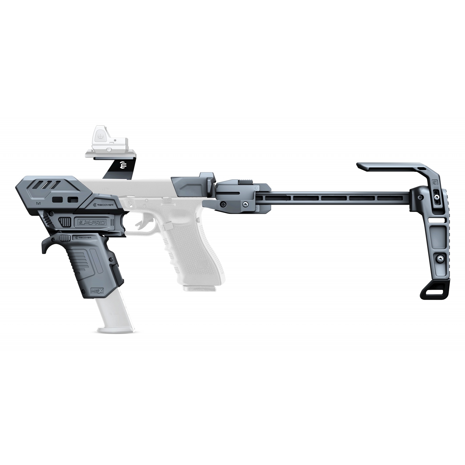 Kit stabilisateur S-PRO MG Glock