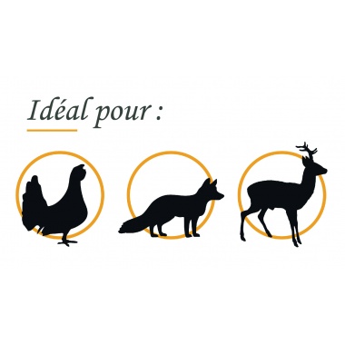 FOX CLASSIC HUNTER 222 REM 45 GR