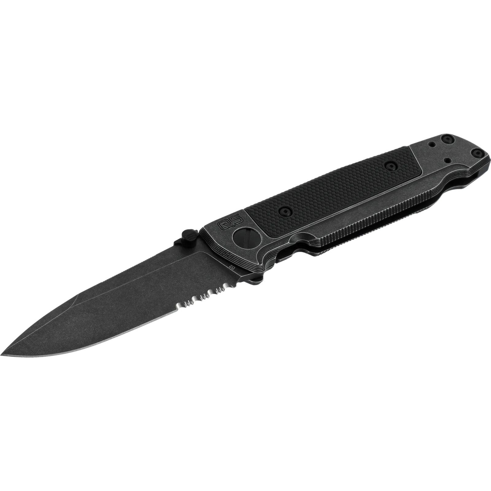 Q5 STEEL FRAME BLACKWASH SERRATED