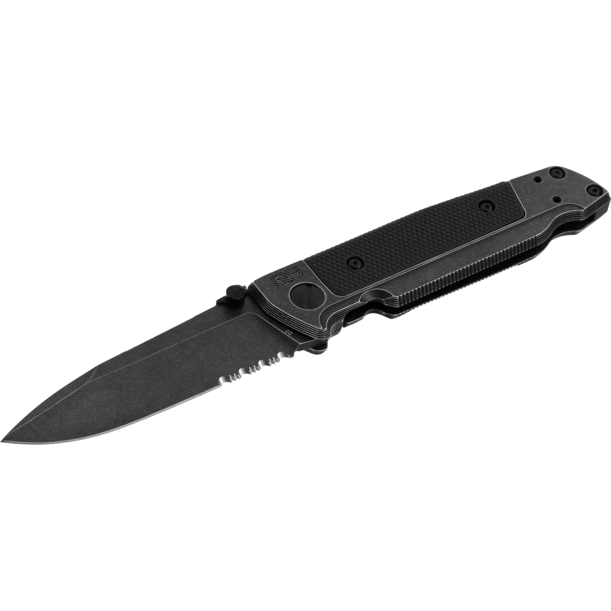 Q5 STEEL FRAME BLACKWASH SERRATED