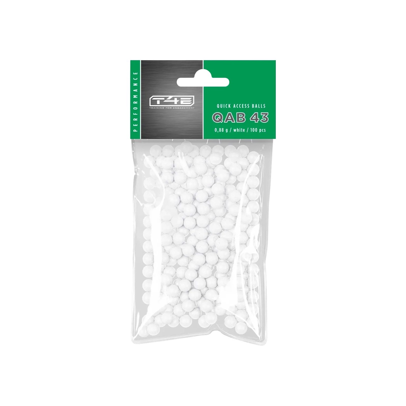 QAB 43, Polymère blanc